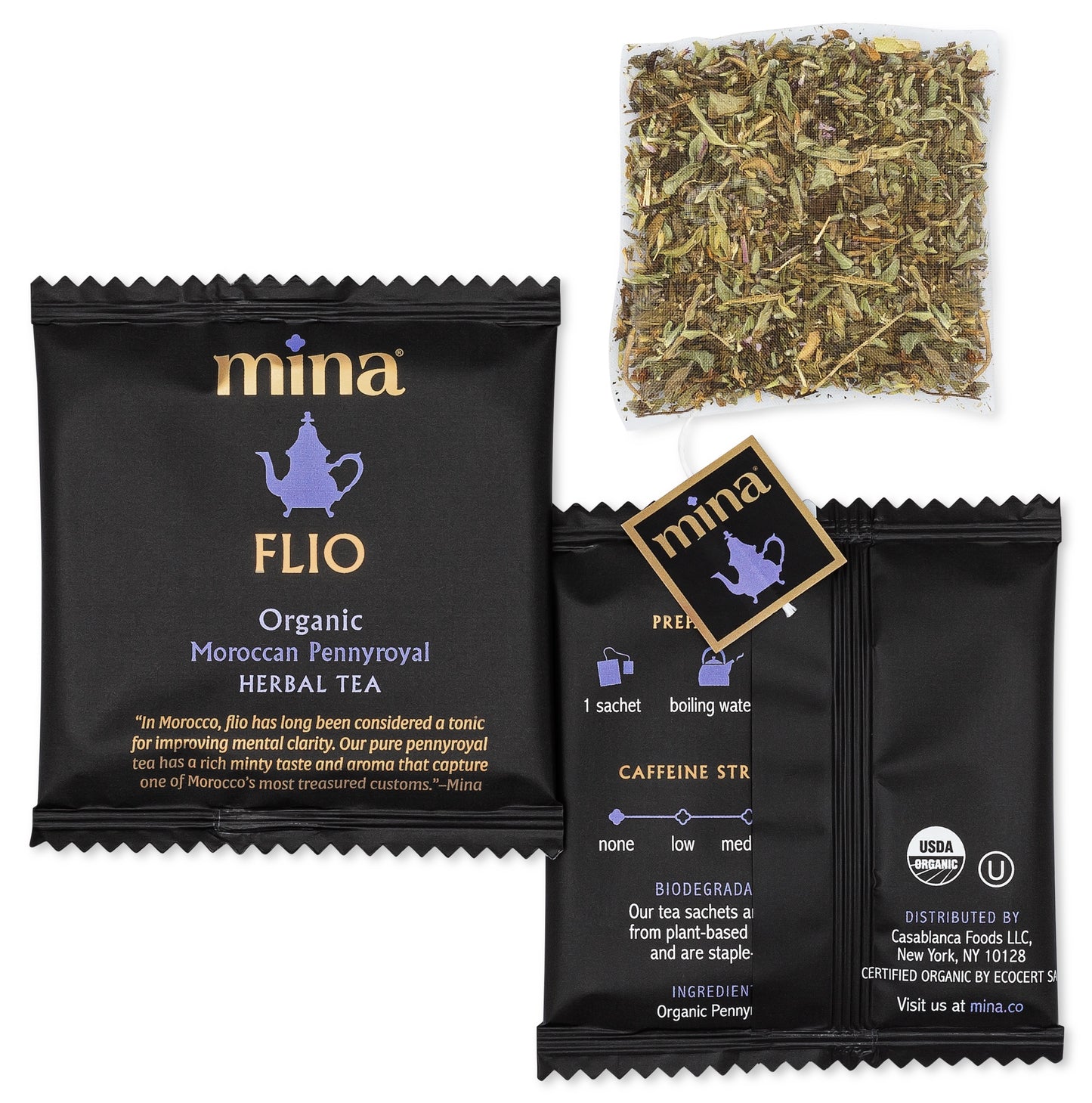 Flio, Organic Moroccan Pennyroyal Herbal Tea