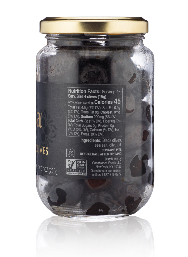 Dry Cured Black Olives
