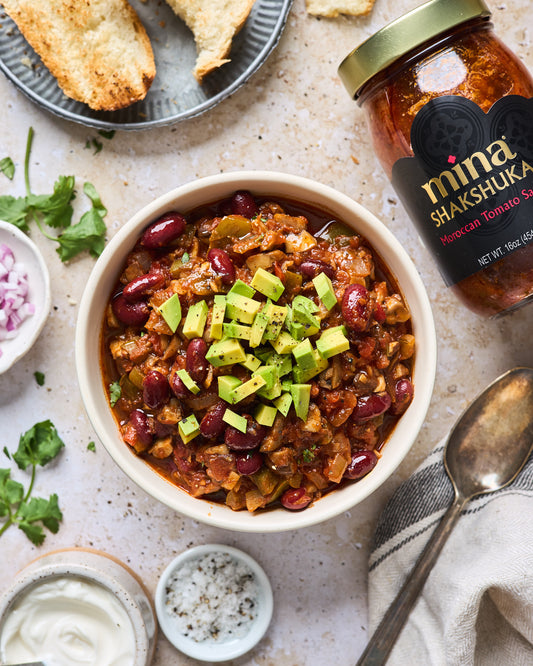 Vegetarian Mushroom Chili