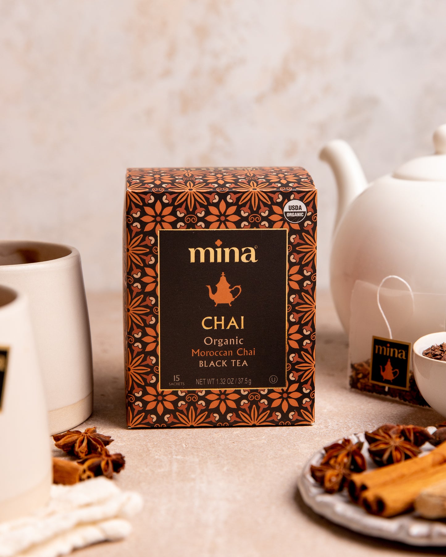 Chai, Organic Moroccan Chai Black Tea