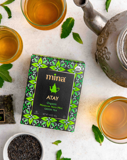 Atay, Organic Moroccan Nana Mint Green Tea