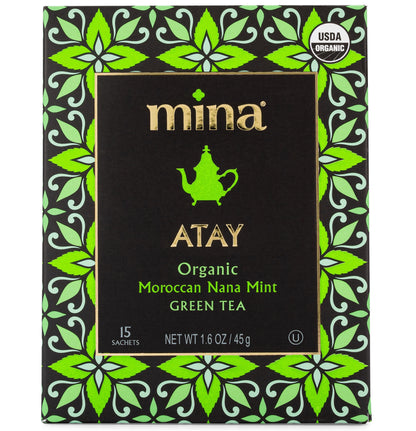 Atay, Organic Moroccan Nana Mint Green Tea