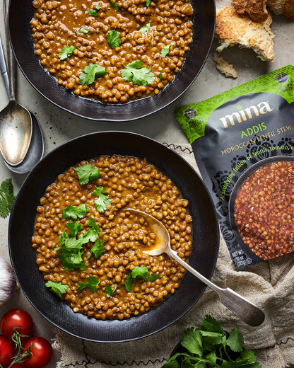 Addis, Moroccan Lentils, 6 Pack