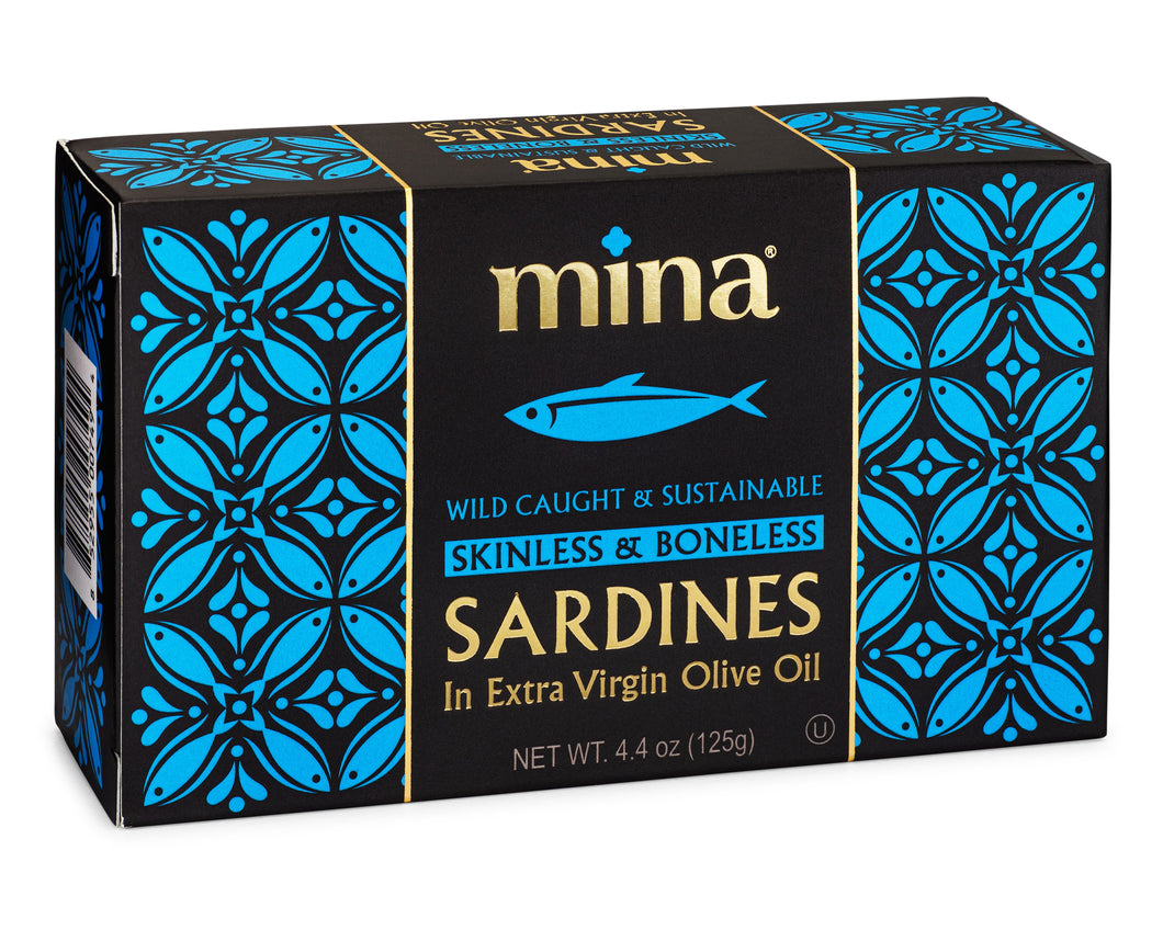 Sardines In Extra Virgin Olive Oil, Skinless & Boneless