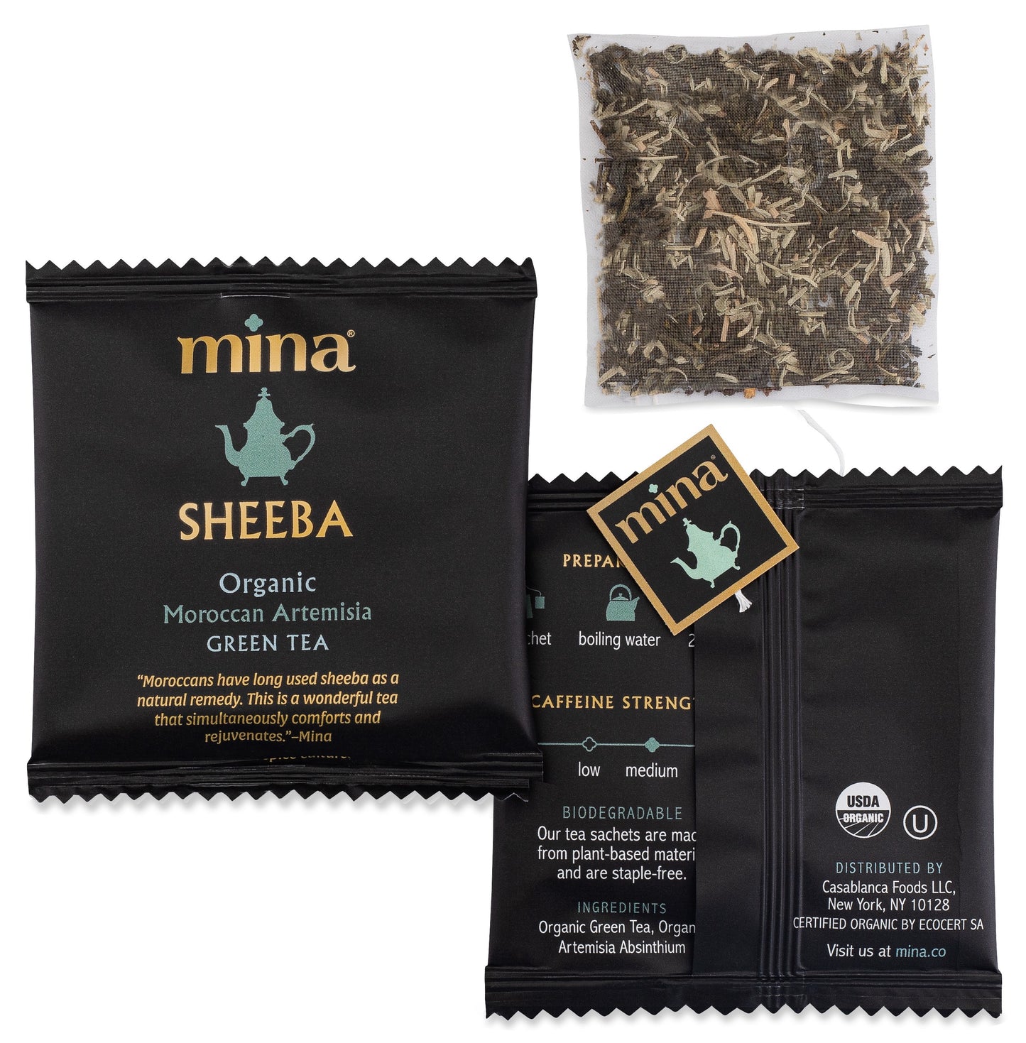 Sheeba, Organic Moroccan Absinthe Green Tea